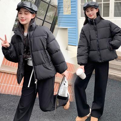 2025 Winter Korean Version of the New Down Cotton Jacket Short Bread Jacket Large Size Loose Versatile Jacket for Women