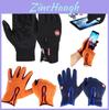 Stylish Black Touch Screen Winter Gloves Featuring Waterproof And Windproof Design