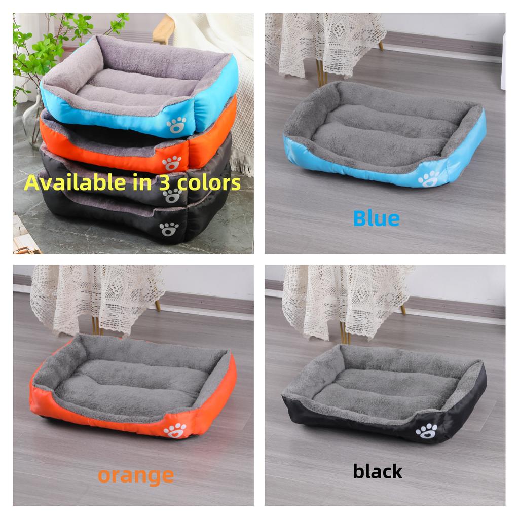 Haustier-Katzen- und Hundenest, groß, Pinkycolor, warm und bequem, weiches Baumwollnest, wasserdichtes Schlafsofa, universell für Katzen und Hunde