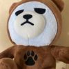 [USED] BIGBANG KRUNK Plush Toy Brown (Rare Item)