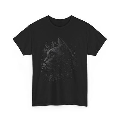 Space Cat Shirt | Galaxy Cat Shirt | Black Cat Shirt | Cat Shirt Women & Men