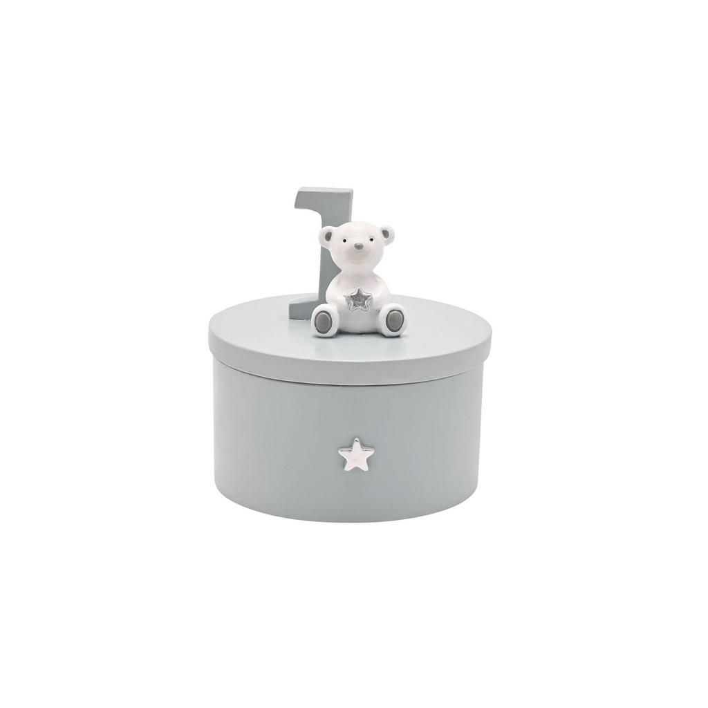 Bambino Childrens/Kids 1st Birthday Trinket Box