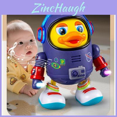 Kids Electric Dancing Space Duck Toy With Lights And Sound For Early Learning Activities