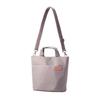 ELECOM Off Toco BM-OF06GY 2-Way Tote Bag with Bottle Holder, Freestanding Design, Rose Gray