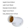 E27 Light Sockets 45 Degree Angled Easy Use Accessories Lightweight Professional Outlet Sturdy White