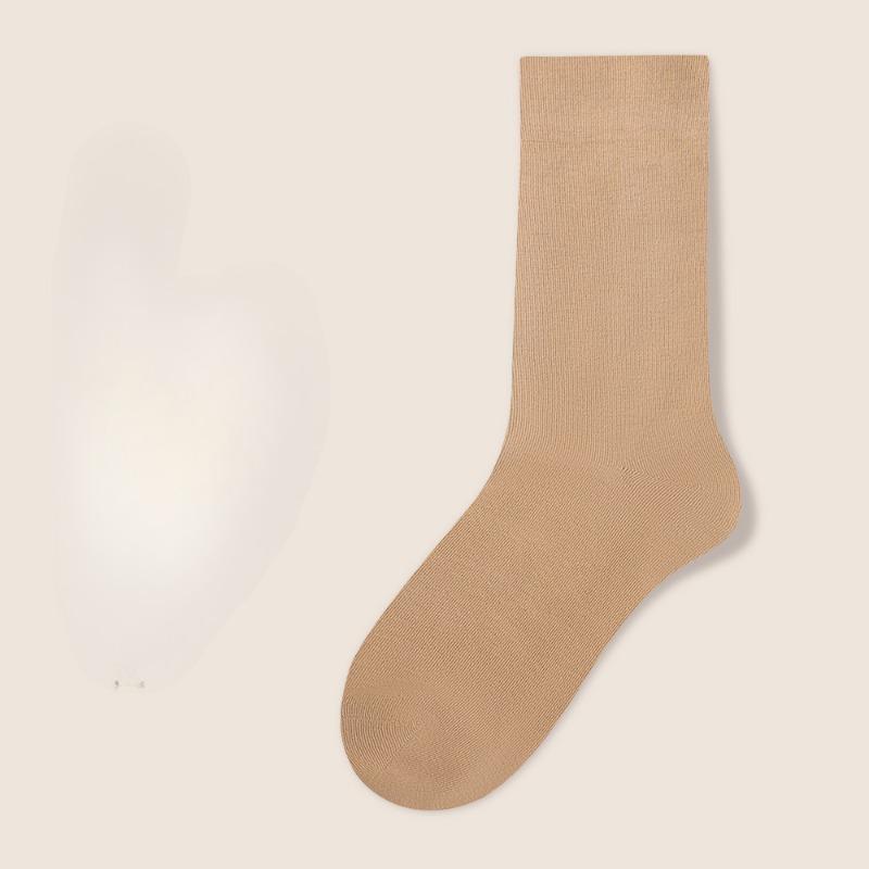 Cotton Socks, Women's Spring and Autumn Pure Cotton Mid-calf Socks, Women's Postpartum Socks, All-season Versatile, All-cotton Mid-calf Women's Socks