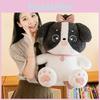 Adorável Brinquedo de Pelúcia de Cachorro Com Coleira de Coração Perfeito Para Aniversários e Presentes de Decoração Para Casa