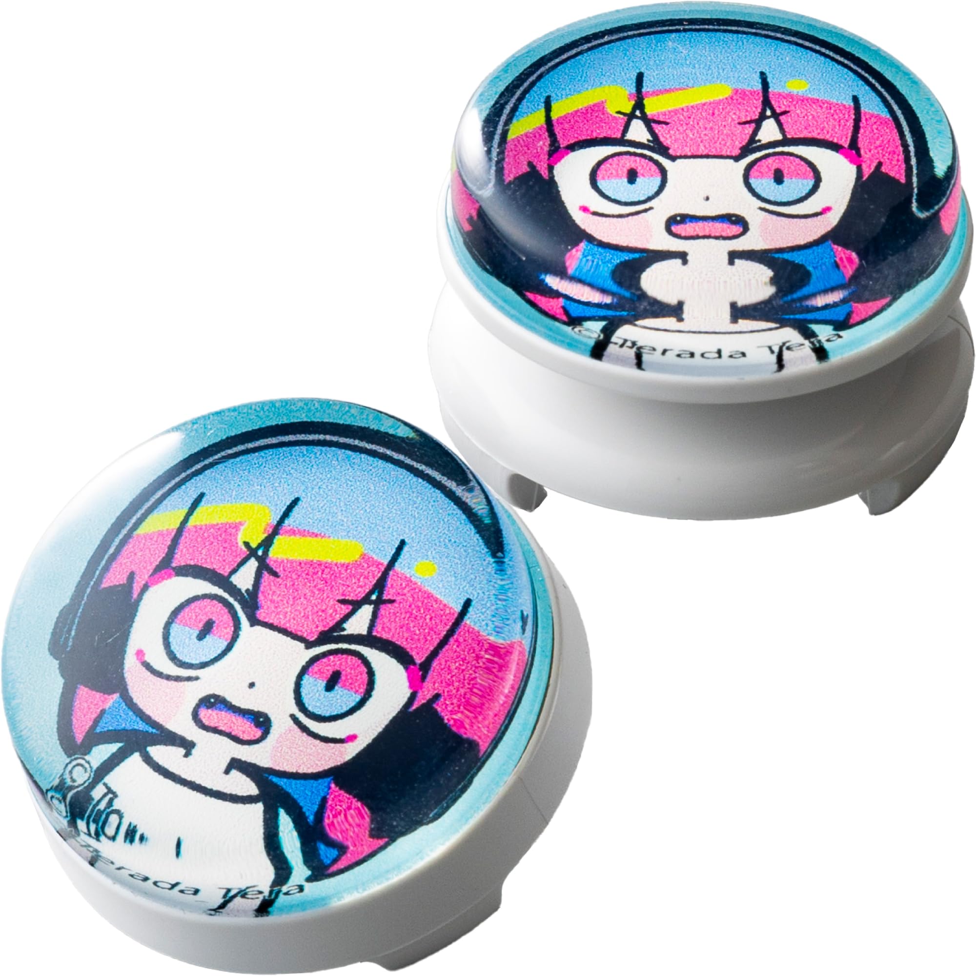 

Кімната Чарівника Барвистий Фрік Колаборація Тера Терада Сумісний Дизайн для PS4 PS5 Switch Pro (Опуклий, D)