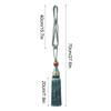 1 Pair Durable Large Modern Holder Strap Tie Backs Braided Tiebacks Tassel Curtain Rope