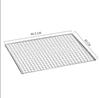 Compact Pure Titanium Grill Net - Lightweight & Durable for Outdoor BBQs, Camping, Picnics