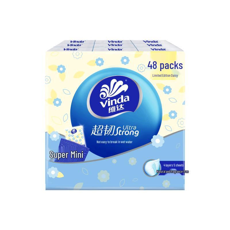 Vinda Ultra-Tough 4-Ply Pocket Tissues