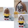 Plush Soft Keychain Cute Cartoon Figure With Short Plush And Pp Cotton Stuffing