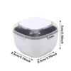 Lock Case Portable Mouth Protection Box Oral Cleaning Fake Dental Prosthetics Storage Box Dental Appliance Orthodontic Box