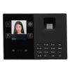 4 In 1 Employee Attendance Machine Facial Fingerprint Palm Print PIN Recognition Time Clock for Small Business EU Plug