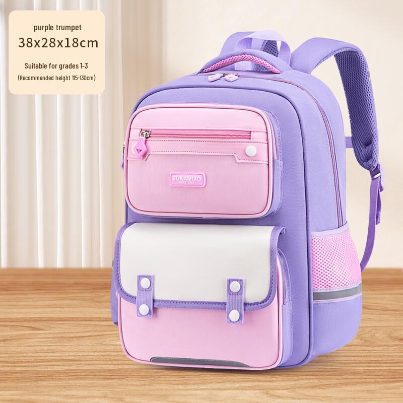 Chunlong Kaka Bear British Style Primary School Backpack Small