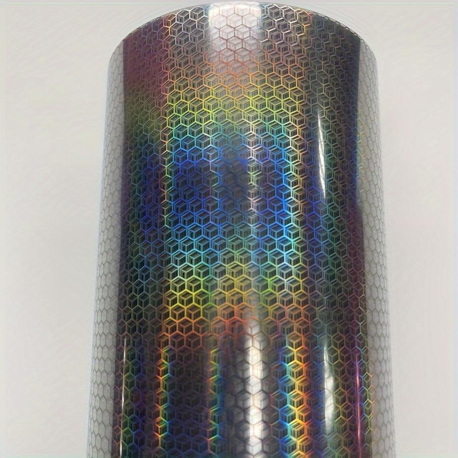 Automobile Laser Rainbow Car Motorcycle Headlight Film Front and Rear Headlight Decoration Waterproof Vinyl Film