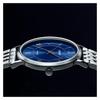 Casio STANDARD series fashionable, simple and exquisite blue men's watch, three-fold buckle, 50 meters waterproof, quartz movement, MTP-B110D-2AV