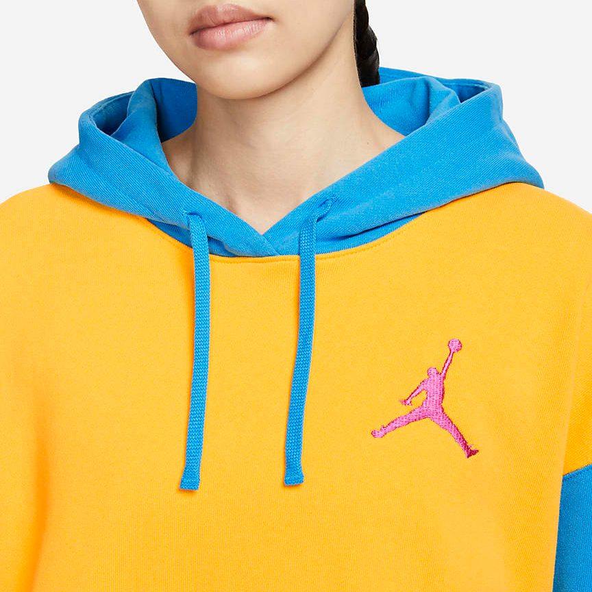 Jordan Flight Sweatshirt Women's Gold FB7657-739