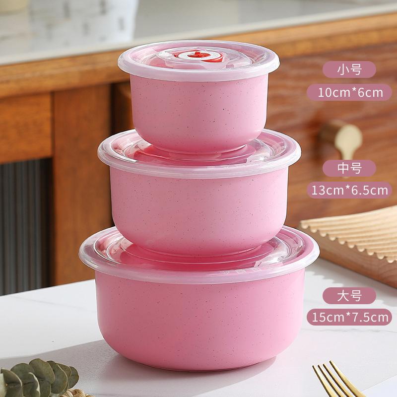 Vegetable Crisper Box with Lid Sealed Storage Box Preservation Bowl Set Crisper Sealed Dustproof Refrigerator