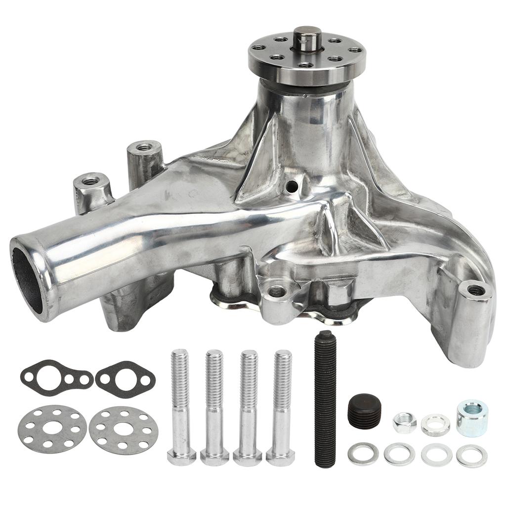 Long Water Pump High Volume Engine Water Pump Replacement for Chevy SB 283 327 350 383 400 V8