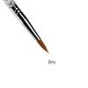 Nail Art Brush Nail Brush for Nail Art for Home Use and Professional Nail Salon Gel Nail Art Brush Clear Acrylic Handle