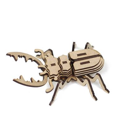 Stag Beetle Making 3D Three-dimensional Puzzle, Korean Popular Puzzles