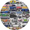 10/30/52pcs Retrofit Racing Sport Stickers  Car Graffiti Decal DIY Skateboard Helmet Bicycle Waterproof Cool Cartoon Sticker