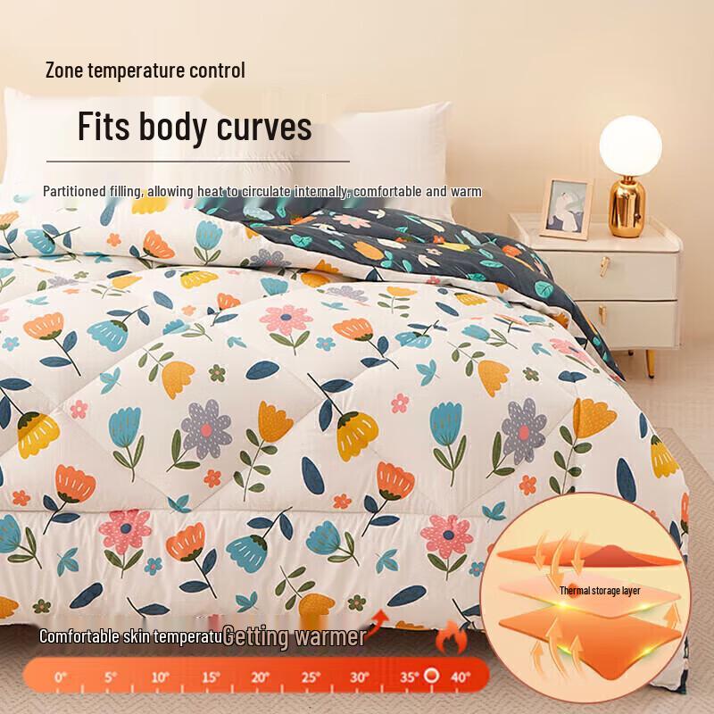 Yalu Free & Easy Class A Antibacterial Thickened Winter Fiber Quilt