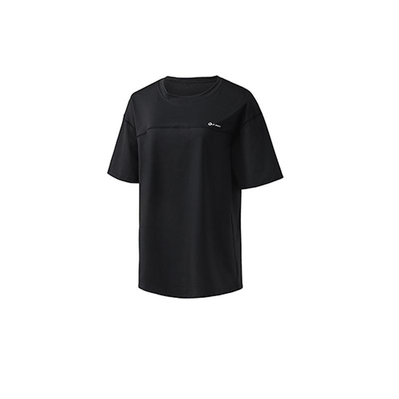 Plus Size Sporty Yoga Three-Piece Set - Breathable, Loose-Fit, Quick-Dry Short Sleeve Fitness Wear for Spring/Summer