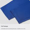Men's Quick-Dry Sports Compression Shirts Tights Solid Color Crew Neck Fitness Top