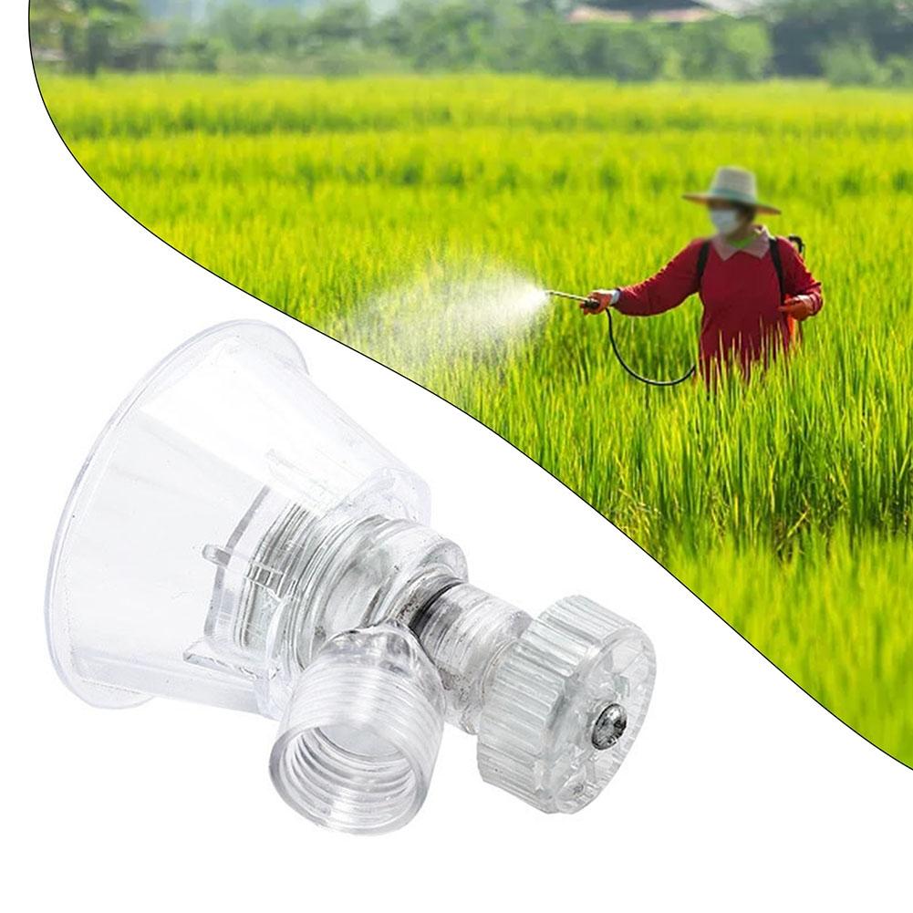 Hochfester, verstellbarer Sprinklerkopf, transparente Kunststoffdüsenbaugruppe