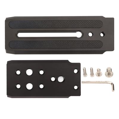 L Shaped Quick Release Plate Vertical Horizontal Switching Aluminium Alloy Camera Quick Release Plate for 80D 5D D800