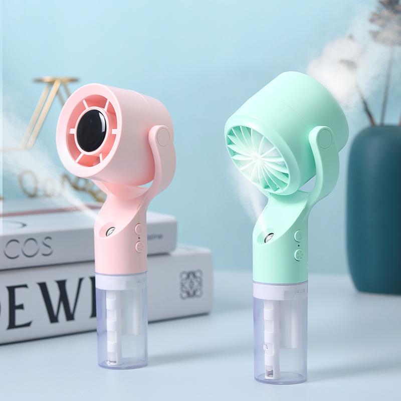 USB Rechargeable Mini Spray Fan with Humidifier & Custom Logo