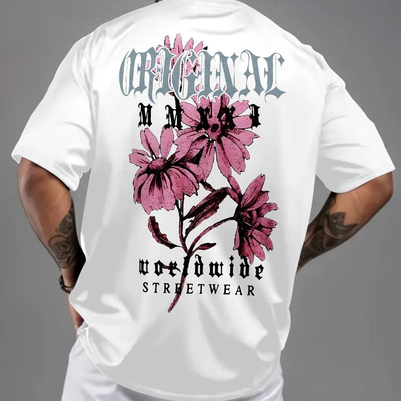 

Classic Crew Neck Short Sleeve Tee Cotton Blend Comfort XXL белый