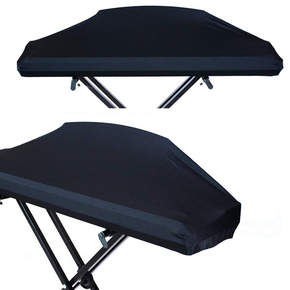 MoonEmbassy Electronic Piano Key Keyboard Stretchable 88 Cover, Cover, Cover, Dustproof, Adjustable, (Fits Keyboards)