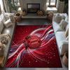 Bayern Munich Printed Flannel Area Rug Non Slip Soft Polyester Floor Carpet Indoor Decor Mat for Bedroom Living Room Sofa Game Room Home Decoration
