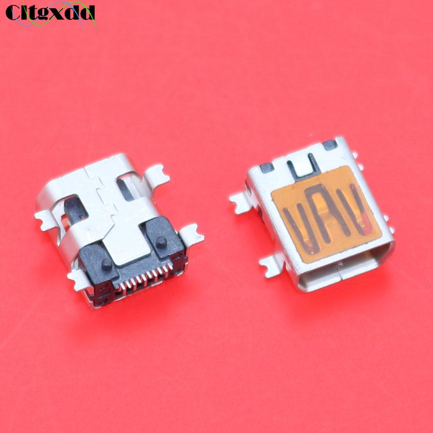 Cltgxdd 10PCS Female Mini USB Socket V3 Port For MP3 MP4 USB Type B 5pin 8Pin10Pin SMT SMD USB Jack Connector Repair Parts 4