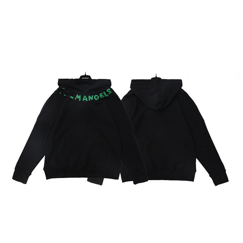 2024 Unisex Autumn/Winter Palm Angel Letter Print Pullover Hoodie