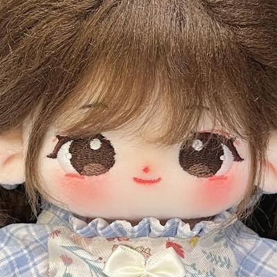 20cm Baumwollpuppe Idolpuppe Niedliche Stofftierfigur Spielzeug Baumwollpuppe Puppe Plüschtier Fans Sammeln Geburtstagsgeschenke