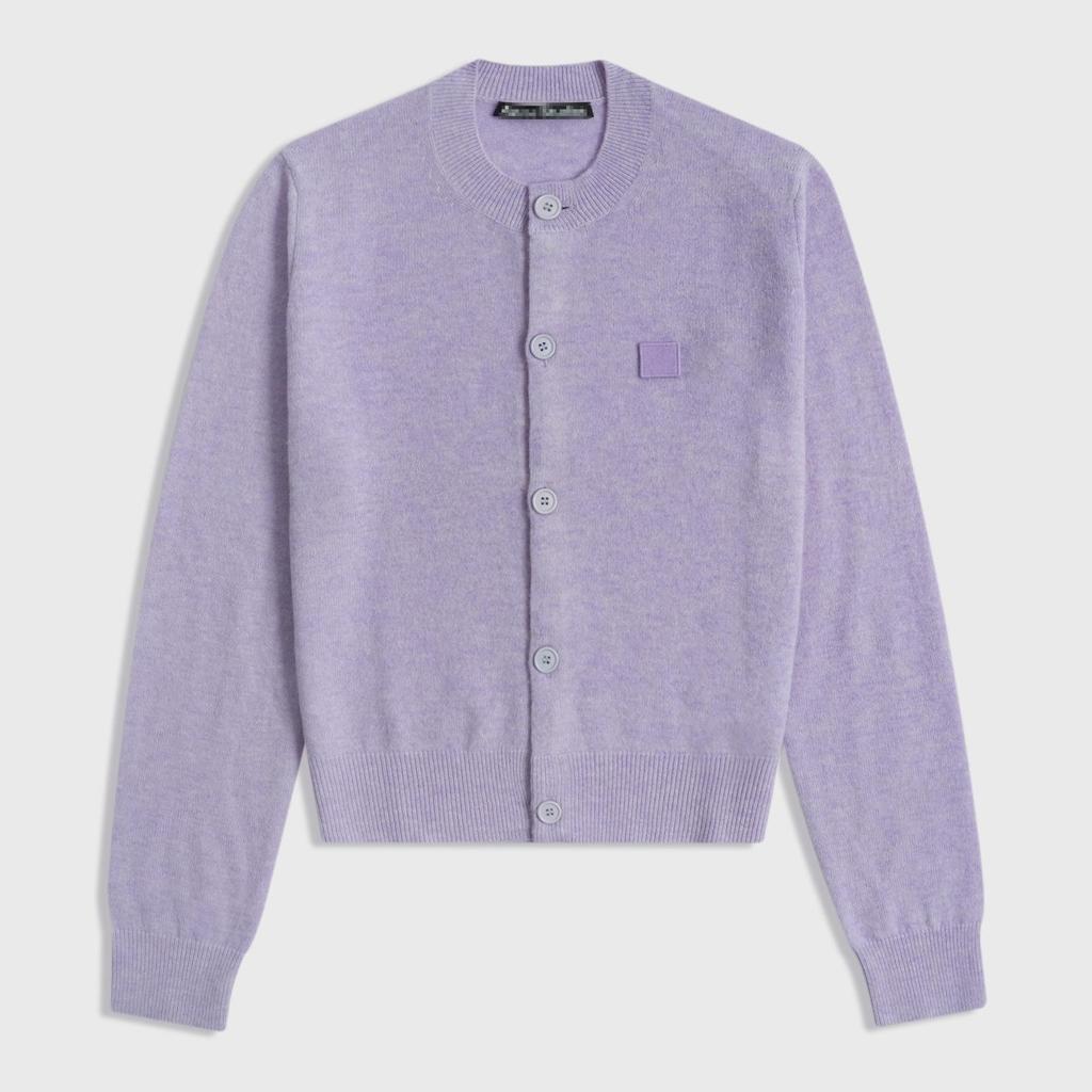 Liu Yifei Promi Wollstrickjacke - Damen Rundhals Strickware mit quadratischer Stickerei