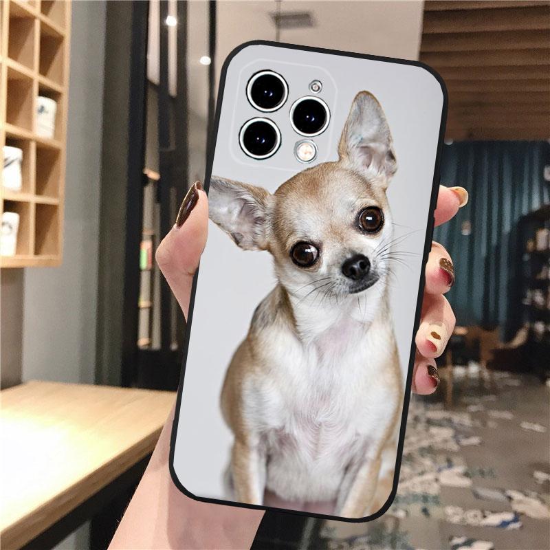 Chihuahua Puppy Dog Phone Case For iphone 15 14 Pro Max 13 12 11 Pro Max XSMax XR 12 13 mini 14 Plus Shell