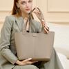 High End Feeling for Commuting To Work, Armpit Tote, Layered Cowhide, Women's Handbag, New Style, Large Capacity Shoulder Bag