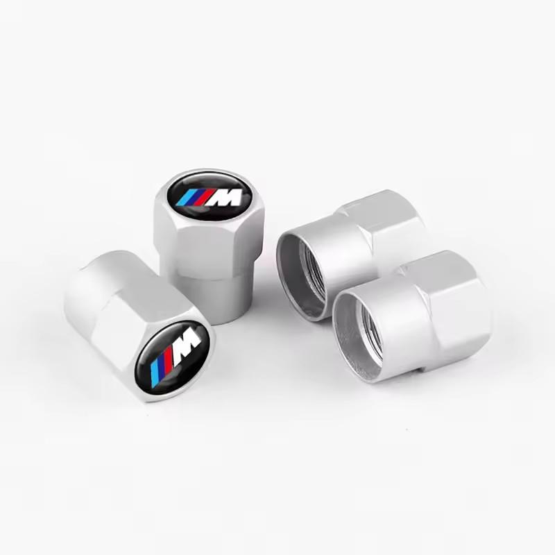 

4pcs Car Metal Logo Wheel Stem Air Valve Caps Tire Dust Cover For BMW E36 E39 E46 E60 E90 E90 F10 F30 G20 G21 G30 G11 F15 X5 X6