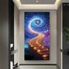 Fantasy Space Astronaut Rocket Kids Birthday Party Decorations Background Supplies Cartoon Cosmic Planet Photography Backdrop