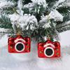 2Pcs Hanging Ornament Plastic Pendant Decoration Crafts Embellishments for Window Door Wall Christmas Tree Home Holiday