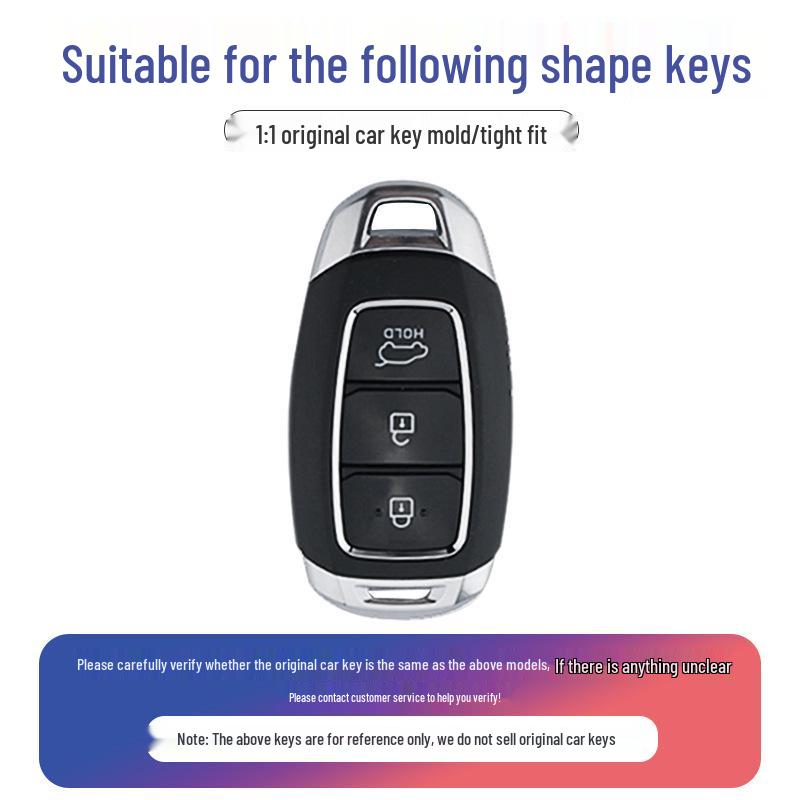 2023 Hyundai Key Cover for ix35, Sonata, Elantra, Shengda, and ix25