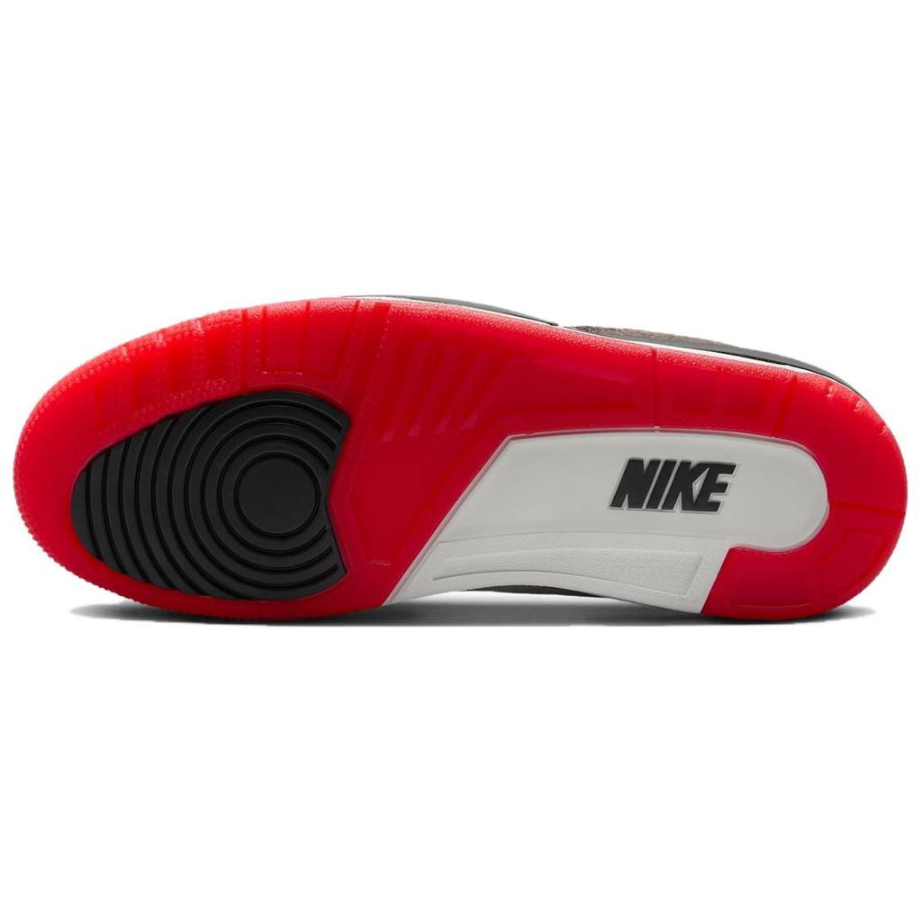 Jordan Air Jordan 3 Support Low Top Vintage Basketball Shoes Men's White Black IF4396-103