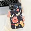 Soft Silicone Back Cover For Realme C67 4G 5G Bumper Shell Cartoon Panda Astronaut Cute Painting Case Coque Realme RMX3890 Etui