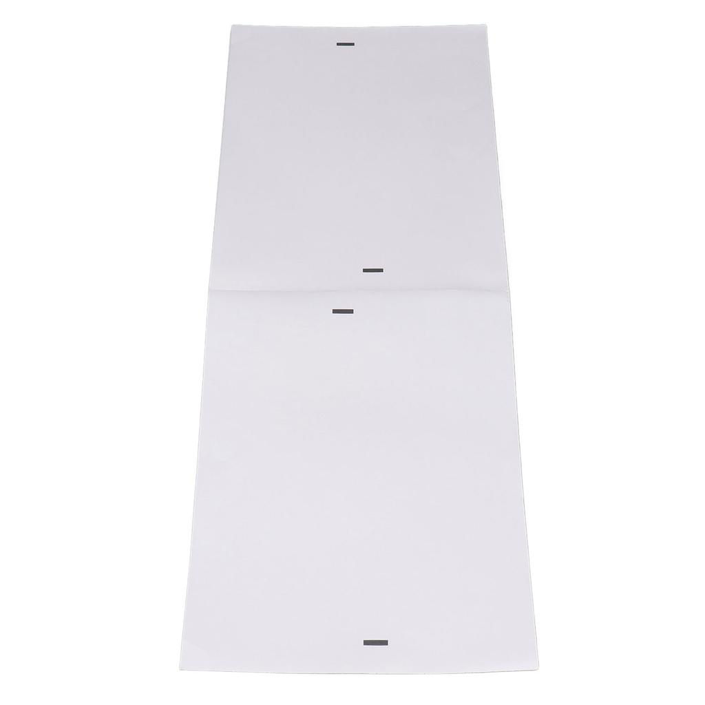100 Sheets A4 Thermal Printer Paper Folded Waterproof Oil Scratch Resistant for Wrong Question Printing