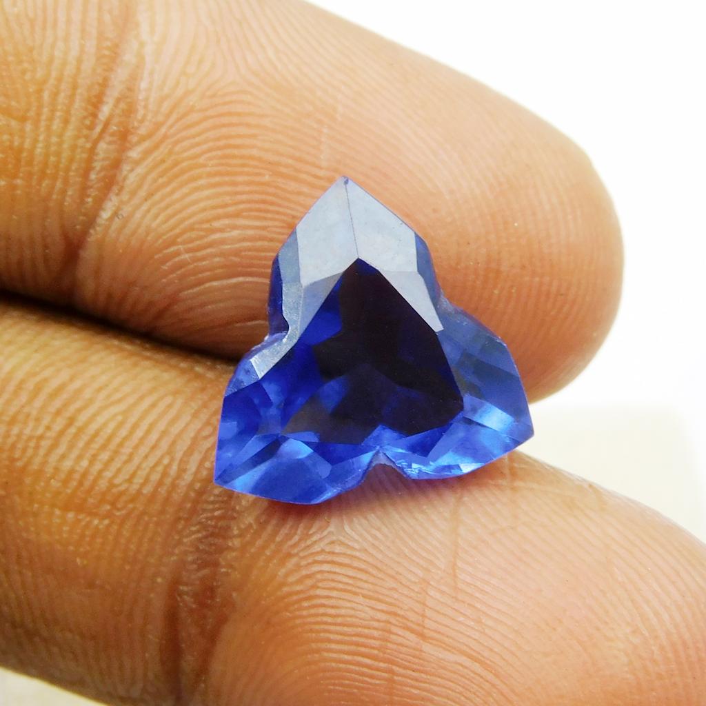 8.55 Ct Natural Blue Sapphire Fancy Cut Ring Size CERTIFIED Loose Gemstone M-542-Ra